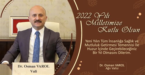 Vali Varol'un Yeni Yıl Mesajı